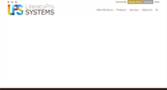 Desktop Screenshot of literacypro.com